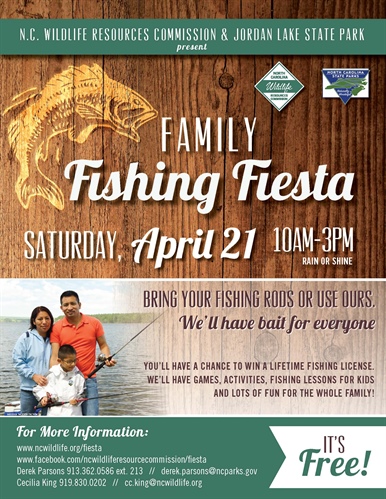 Family Fishing Fiesta Coming to Chatham County on April 21