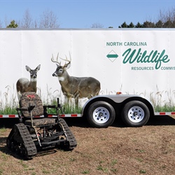 Disabled Hunters Get Assistance From Commission's Track Chair Program
