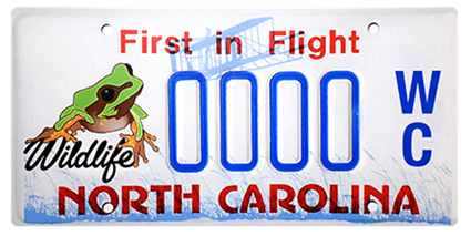 Wildlife Commission Unveils Newly Designed License Plate