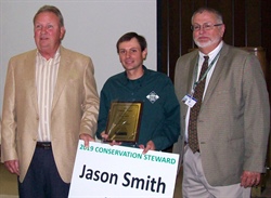 Jason Smith receives Conservation Steward Award in Davidson County