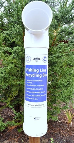 Fishing Line Recycling Program Under Way at Three Sites