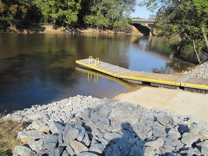 Wildlife Commission Renovates Cox Ferry Boating Access Area 